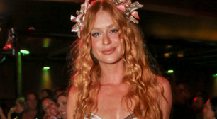 Marina Ruy Barbosa rebate internauta após comentário sobre suposta gravidez: 'Só se for na sua cabeça'