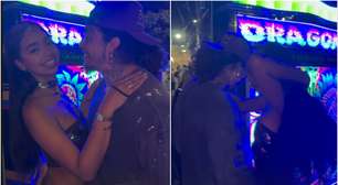 Whindersson Nunes aparece com morena misteriosa em meio ao carnaval na Colômbia