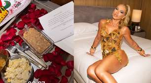 Virginia mostra carta que recebeu de Vini Jr antes de desfile: 'Meu namorado é perfeito'