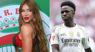 Horas antes da estreia na Grande Rio do Carnaval 2026, Virgínia presta apoio a Vini Jr. após denúncia de racismo na Europa