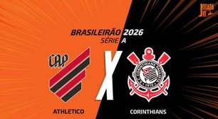 Athletico-PR x Corinthians: onde assistir, escalações e arbitragem