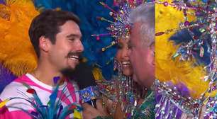 O maior romântico do Carnaval 2026: em só 40 segundos ao vivo na Globo, Nicolas Prattes fez a mais linda declaração para Sabrina Sato
