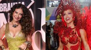 Paolla Oliveira se irrita com pergunta sobre Virgínia Fonseca como rainha de bateria da Grande Rio e entrega futuro na escola de samba: 'Eu escolhi sair'