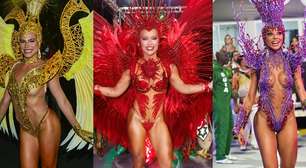 Virgínia, Mariana Goldfarb, Brunna Gonçalves e mais: Grande Rio reúne time de famosas e garante posto de escola de samba mais 'pop' do Brasil. Veja fotos dos looks!