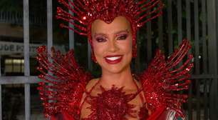 Virgínia leva 'amuleto' de R$ 11 mil para a Sapucaí: rainha de bateria da Grande Rio ganha presente de Vini Jr. antes de estreia e se emociona. 'Faltando você'