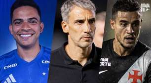 Mercado de quarta (18): bomba no Vasco e anúncio no Cruzeiro