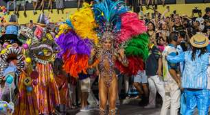 Veja fotos da Unidos de Vila Isabel no 3º dia de desfiles na Sapucaí, no Rio de Janeiro