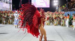 Tapa-sexo de Virginia descola durante desfile da Grande Rio