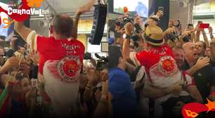 Vídeo mostra comemoração da Viradouro após anúncio de escola campeã do Rio de Janeiro