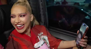 Virginia faz chamada de vídeo como Vini Jr antes de estreia na Sapucaí