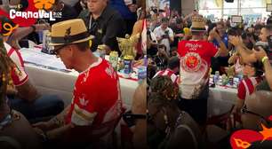 Enredo da Viradouro, Mestre Ciça se emociona durante apuração do carnaval do Rio