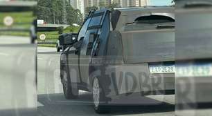 Flagra: novo Fiat Argo 2027 terá visual de Panda e motor híbrido