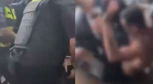 PMs são flagrados agredindo homem durante carnaval em SP; vítima é membro das Forças Armadas