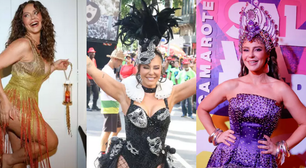 Apoio a Virginia, curtição em Salvador e mais: relembre o 1º carnaval de Paolla Oliveira sem ser rainha