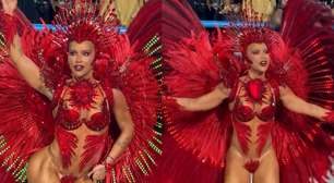 'Um acontecimento': Virginia é elogiada por samba no pé na Sapucaí; veja a performance da influencer