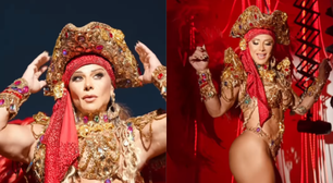 Rainha de bateria da Salgueiro há 18 anos, Viviane Araujo ganha estrutura especial em desfile