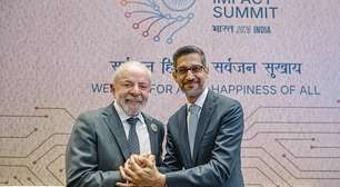Lula conversa sobre IA e investimentos para o Brasil com CEO do Google