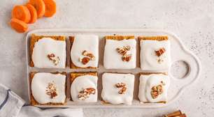 Bolo de cenoura: 7 receitas práticas com cobertura