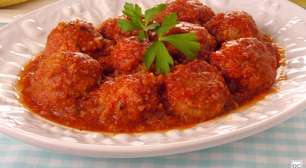 Receitas de almôndega: veja 5 opções para variar na semana