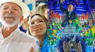 Janja reage ao rebaixamento da escola que homenageou Lula; veja