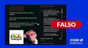 É falso que 50% da população brasileira dependa de programas de transferência de renda