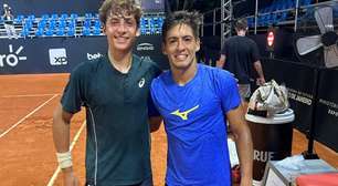Leonardo Storck e Bernardo Carvalho treinam com grandes nomes no Rio Open