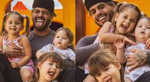 Zé Felipe lamenta saudade dos filhos durante rotina intensa de Carnaval: 'Aperta demais'