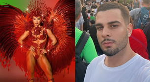 Após polêmica, estilista de Virginia diz que presidente da escola autorizou costeiro: 'Ela queria algo suntuoso'