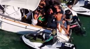 Policiais militares prendem líder do tráfico durante passeio de lancha em Cabo Frio (RJ)
