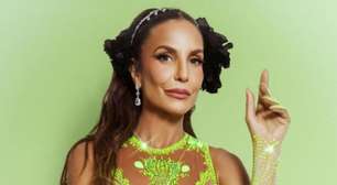 Aos 53 anos, Ivete Sangalo exibe cintura fininha em body de Swarovski