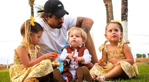 Longe dos filhos, Zé Felipe reclama da saudade: 'Tem dias que pesa mais'