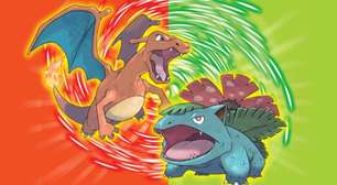 Pokémon Fire Red e Leaf Green chegam ao Switch na próxima semana