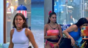 'Você pega e enfia...': depois da Prova do Líder no 'BBB 26', Gabriela joga pulseira do VIP no chão e cai no choro após brigar com aliados