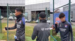 Endrick vira fiscal de treino no Lyon; veja o vídeo
