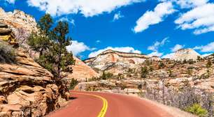 Rodovia em Utah ganha fama por seu túnel de 1930, pois suas janelas na rocha a 1.700 m de altitude viraram o portal para o Parque Nacional de Zion
