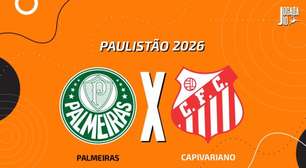 Palmeiras x Capivariano: onde assistir, escalações e arbitragem