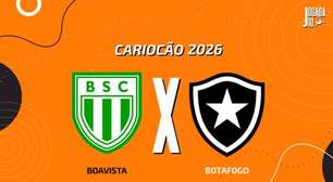 Boavista x Botafogo: onde assistir, escalações e arbitragem