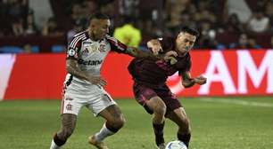 Flamengo joga mal e perde para o Lanús na ida da Recopa