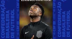 CBF exige investigação e cobra rigor de Fifa e Uefa por racismo contra Vini Jr