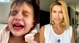 Menina de 2 anos tem corte na córnea durante brincadeira e mãe relata susto: 'Pode ficar cega?'