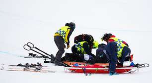 Milão-Cortina: favorito ao ouro fica desacordado após queda grave no esqui halfpipe