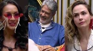 William Bonner no 'BBB 26' e 'Sincerinho' pegando fogo com bate-boca: dinâmica do reality termina entre ofensas de rivais; veja escolhas de cada participante