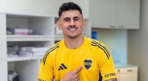 Boca Juniors anuncia a contratação do centroavante Adam Bareiro