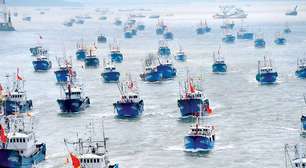 China mobilizou 1,4 mil barcos de pesca para criar "barreira" de 300 quilômetros: más notícias para Taiwan