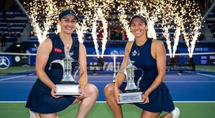 Luisa Stefani brilha, é campeã com Dabrowski em Dubai e volta ao top 10