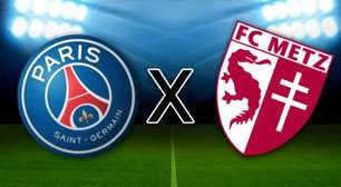 PSG x Metz pela Ligue 1: onde assistir ao vivo, horário e escalações