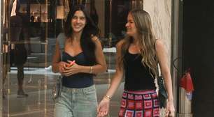 Mais que amigas, friends! Rafaella Justus ostenta bolsa de luxo de R$ 16 mil e calça de crochê baratinha em passeio com Duda Guerra, ex de Benício Huck. Fotos!