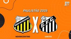 Novorizontino x Santos: onde assistir, escalações e arbitragem