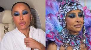 Sabrina Sato chora após perder desfile das campeãs