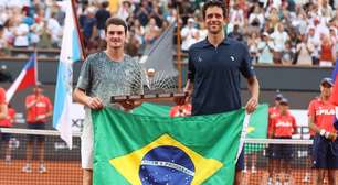 João Fonseca e Melo conquistam o título de duplas do Rio Open
